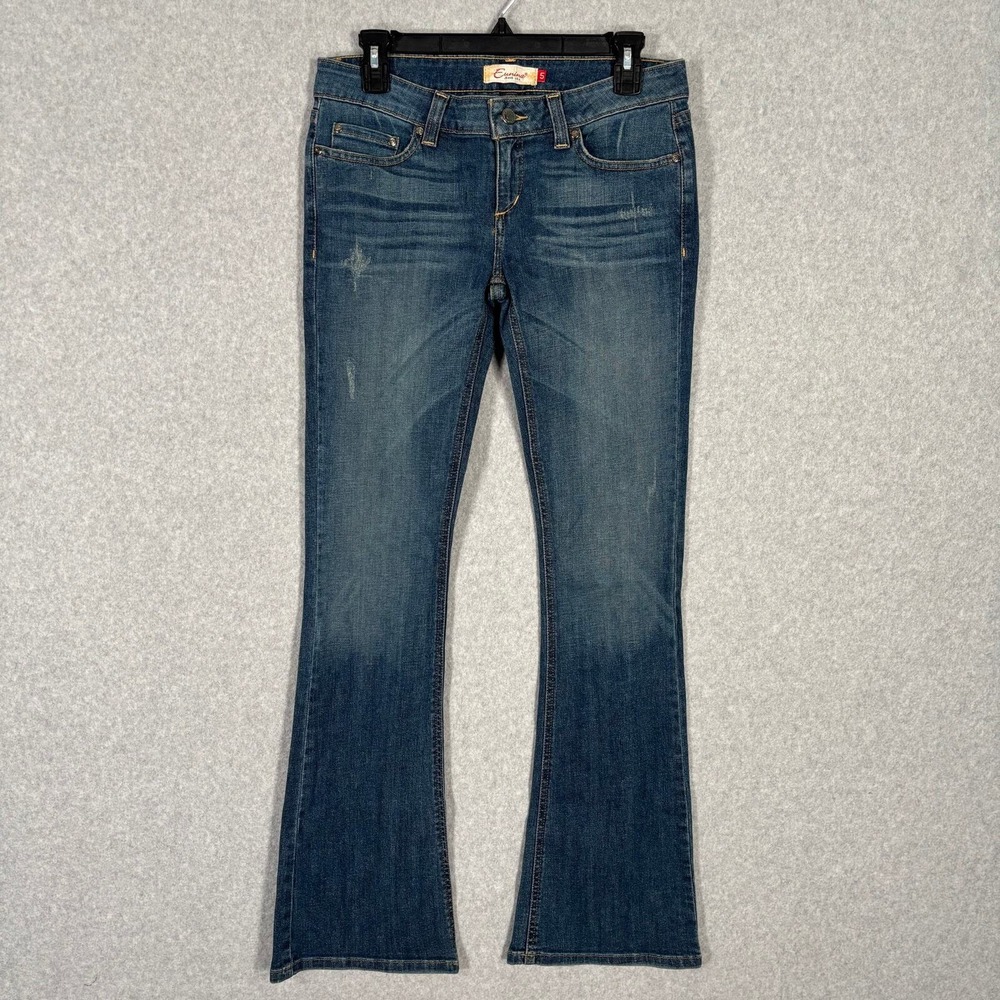 Eunina Super Low Rise Bootcut Jeans Size 5 Retro Y2K 70s Western‎ Rodeo Boho